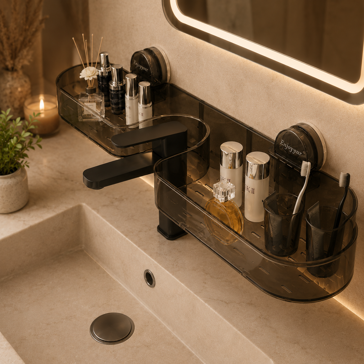 Curve Vanity Shelf