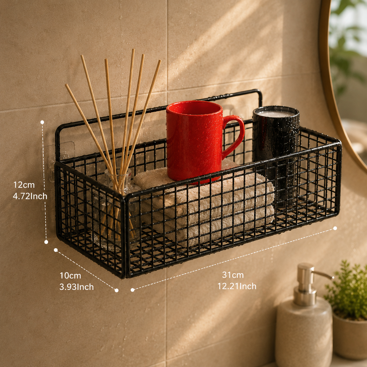 Enclosed Basket Caddy - Image 2