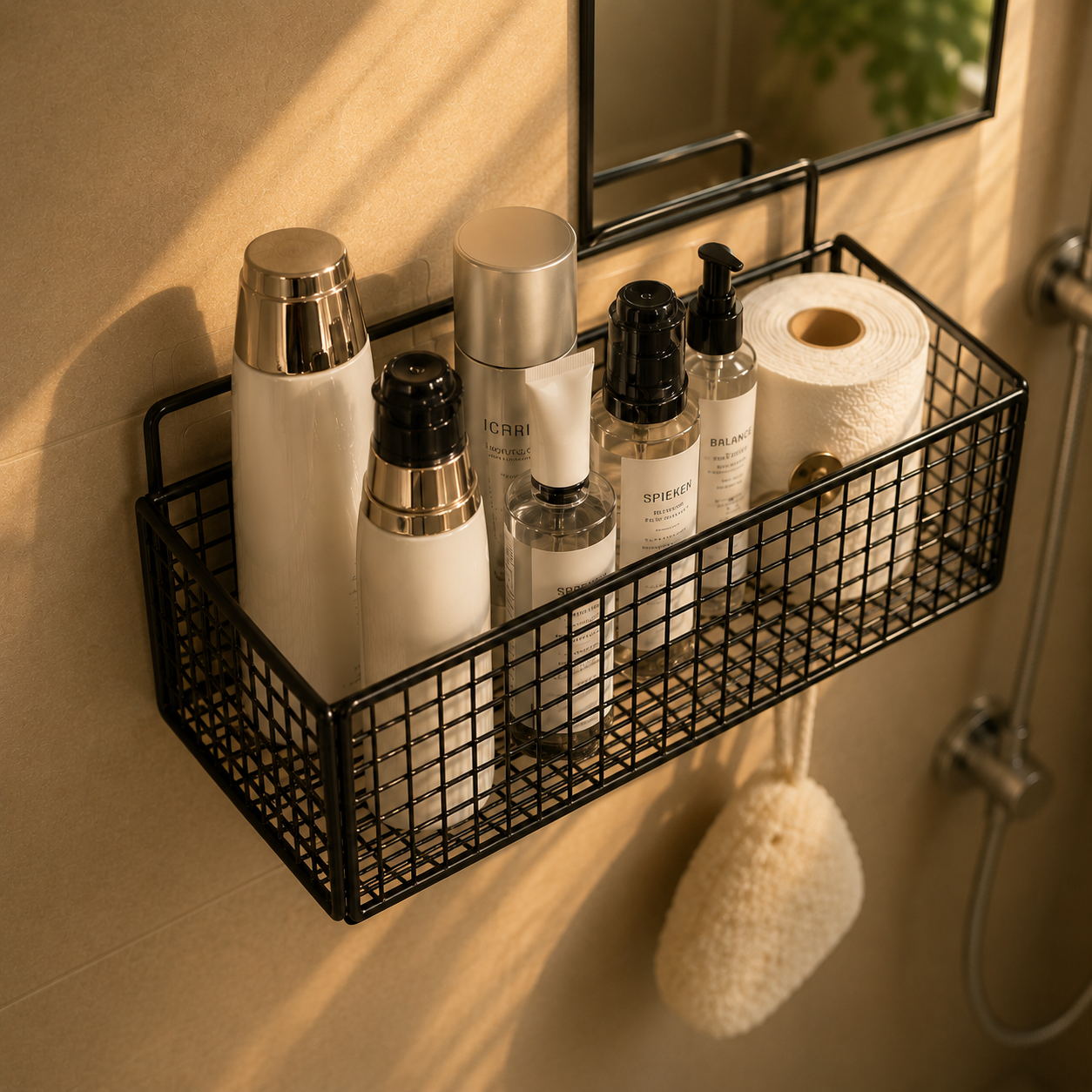 Enclosed Basket Caddy